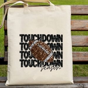 TOUCHDOWN Season Canvas Tote bag.